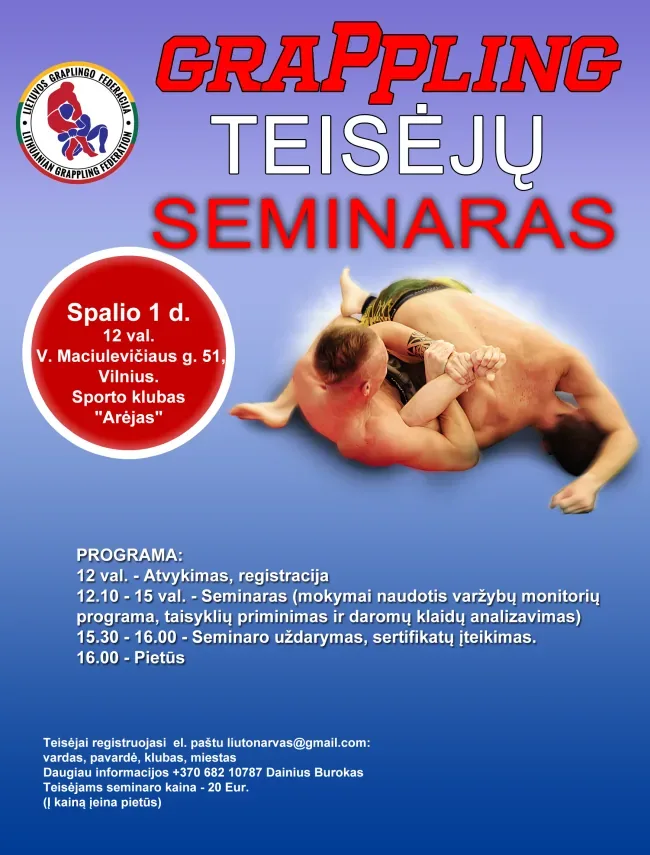 LGF seminaras teisėjams