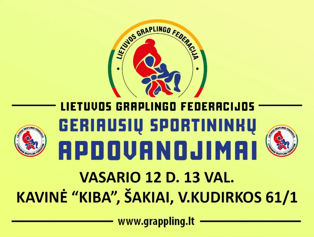 2022 METŲ LGF SPORTININKŲ APDOVANOJIMAI