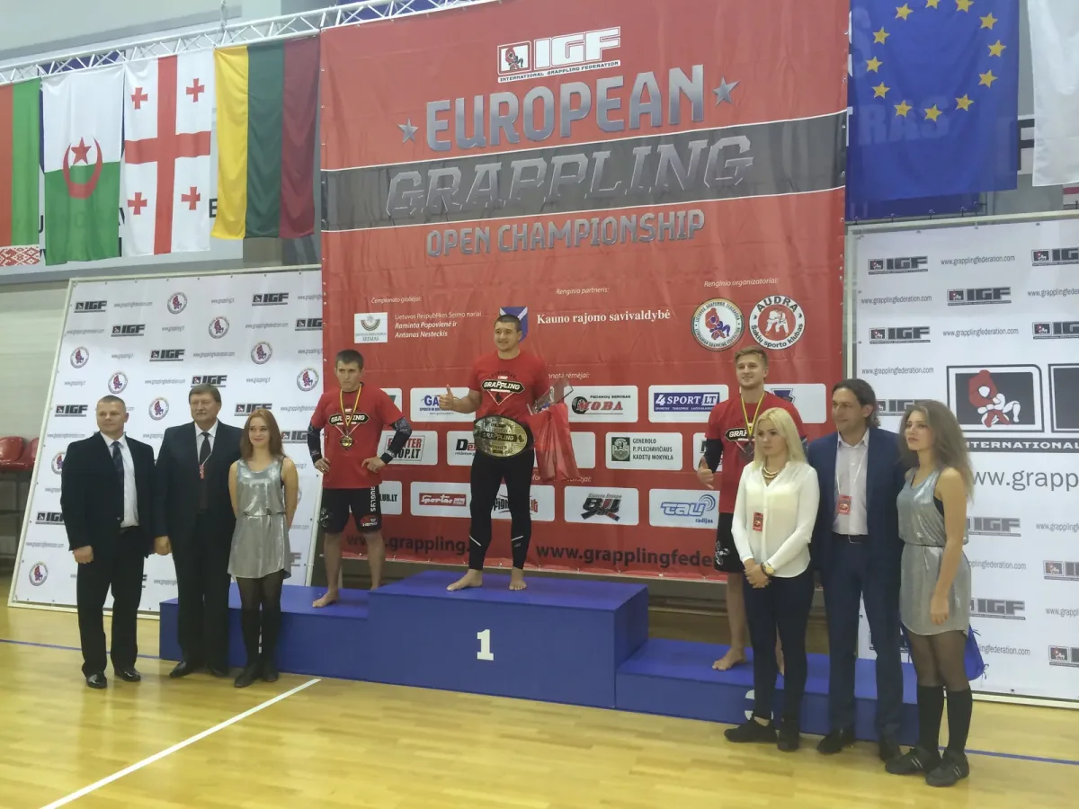 Absoliutus Europos graplingo čempionas lietuvis titulo negins