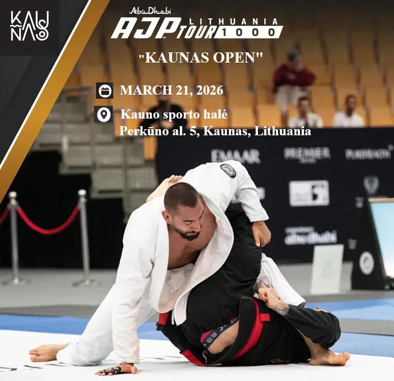 AJP TOUR LITHUANIA NATIONAL JIU-JITSU CHAMPIONSHIP 2026 - GI & NO-GI