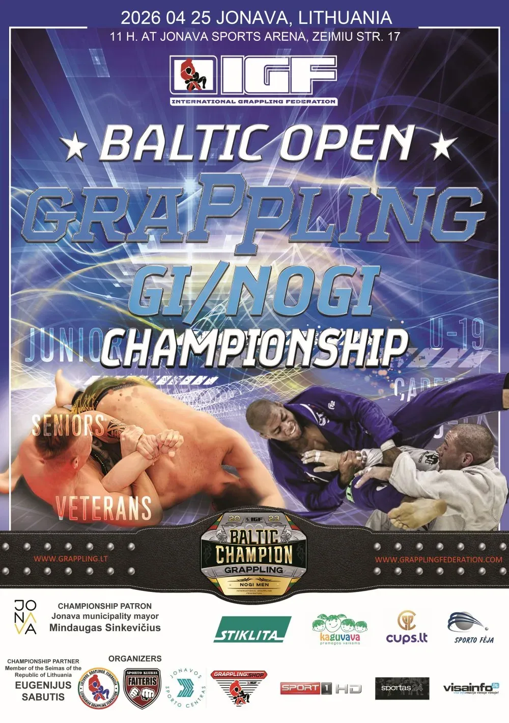 BALTIC OPEN GRAPPLING GI/NOGI CHAMPIONSHIP