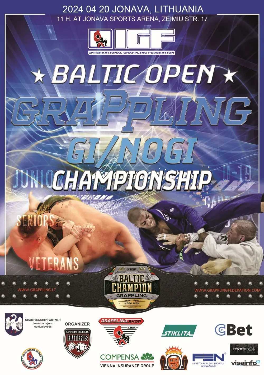 BALTIC OPEN GRAPPLING GI/NOGI CHAMPIONSHIP