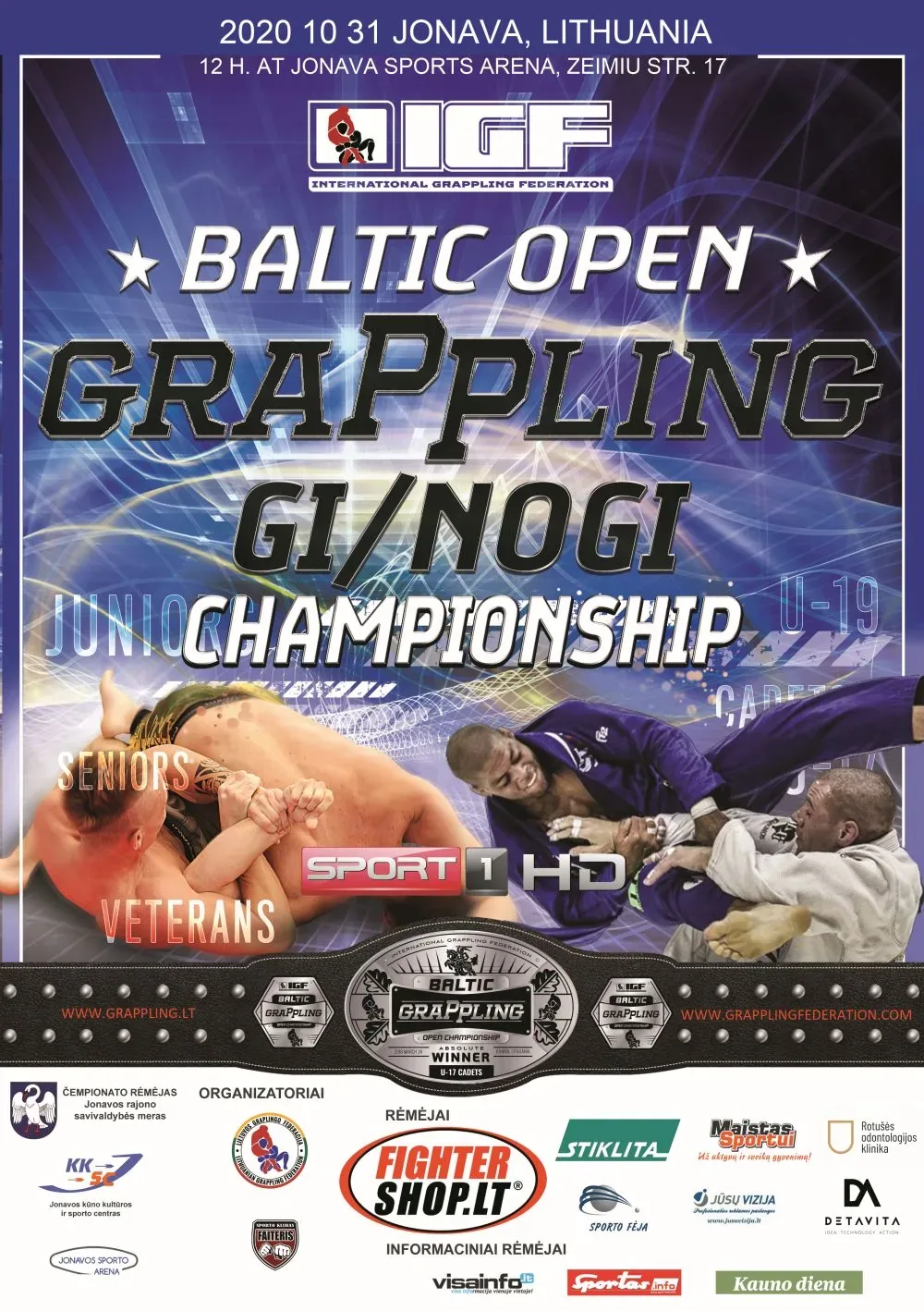 BALTIC OPEN GRAPPLING GI/NOGI CHAMPIONSHIP