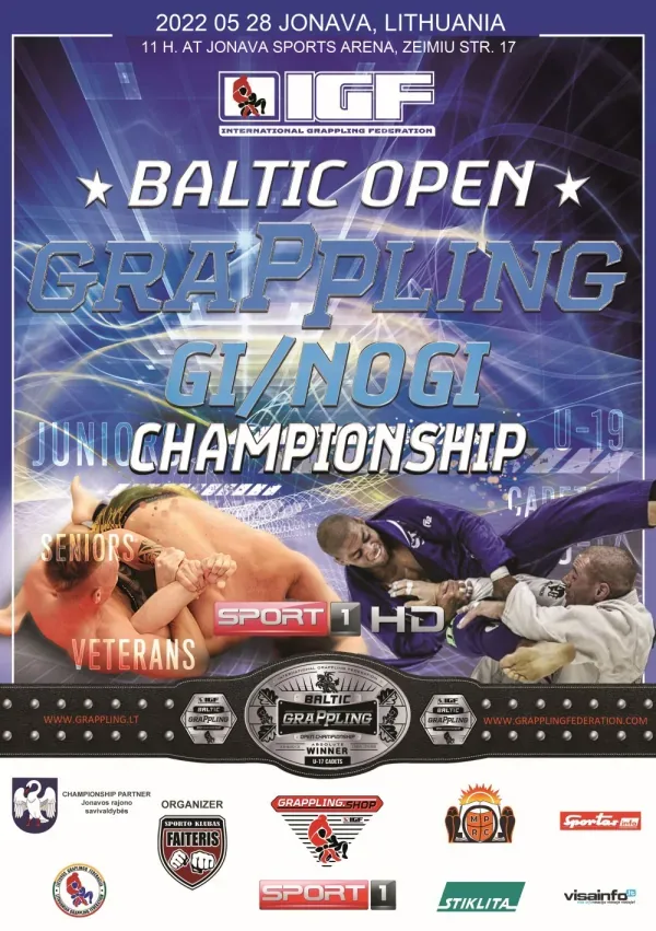 BALTIC OPEN GRAPPLING GI/NOGI CHAMPIONSHIP
