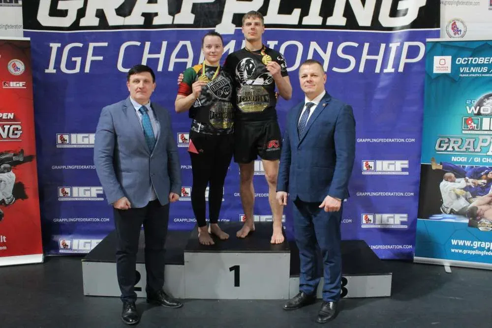 Baltijos graplingo čempionate – M.Nemanytės triumfas