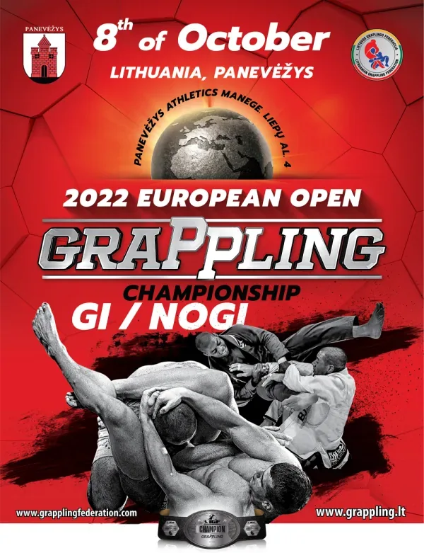 EUROPEAN OPEN GRAPPLING GI/NOGI CHAMPIONSHIP
