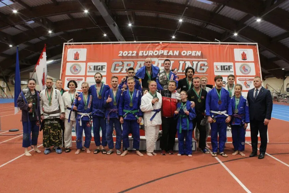 Europos graplingo čempionate – latvių triumfas