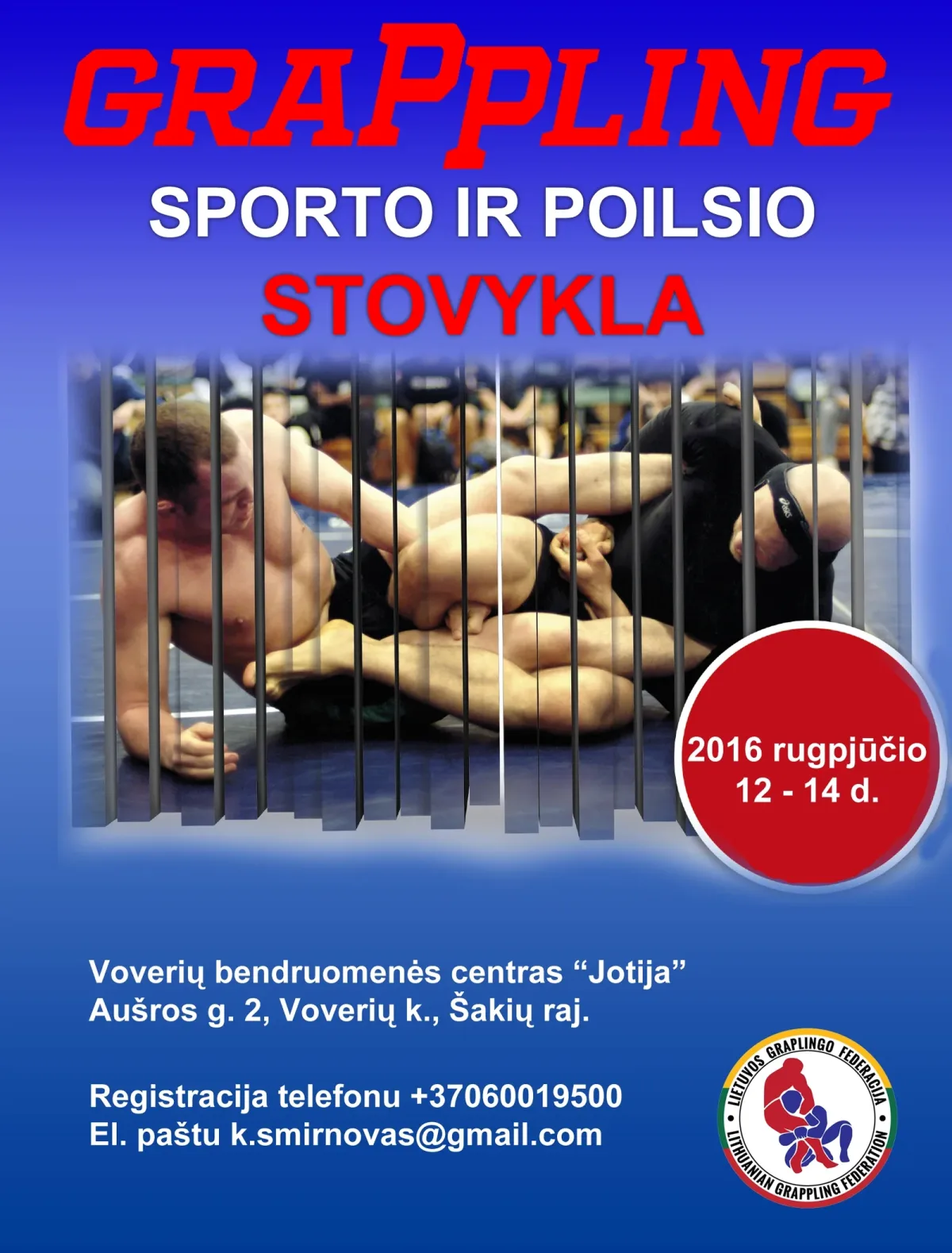 Grappling imtynių sporto ir poilsio stovykla