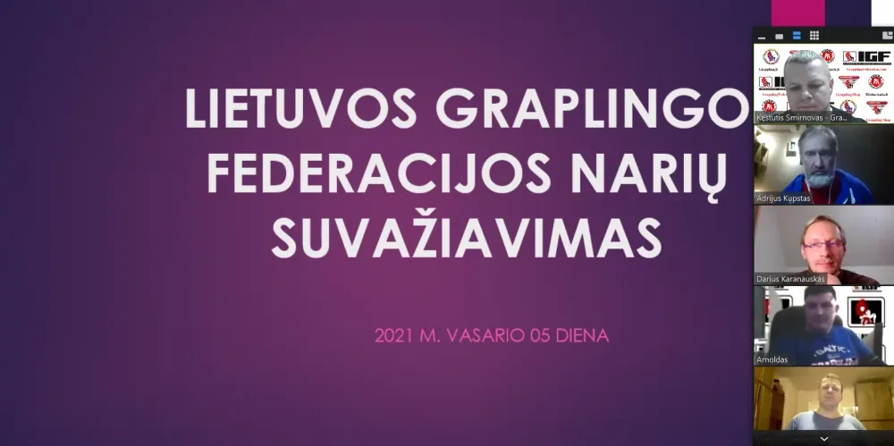 Graplingo federacijos septintasis gimtadienis – patvirtinti rinktinių treneriai, pagalba klubams ir pirmasis kitoks pasaulio čempionatas