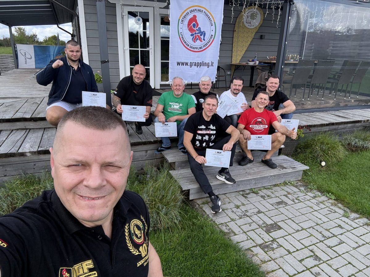 Įvyko IGF Grappling teisėjų seminaras – pasiruošimas Pasaulio čempionatui
