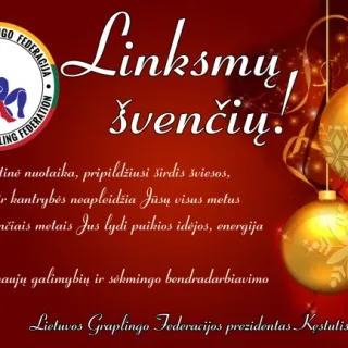 Kalėdinis sveikinimas - 1