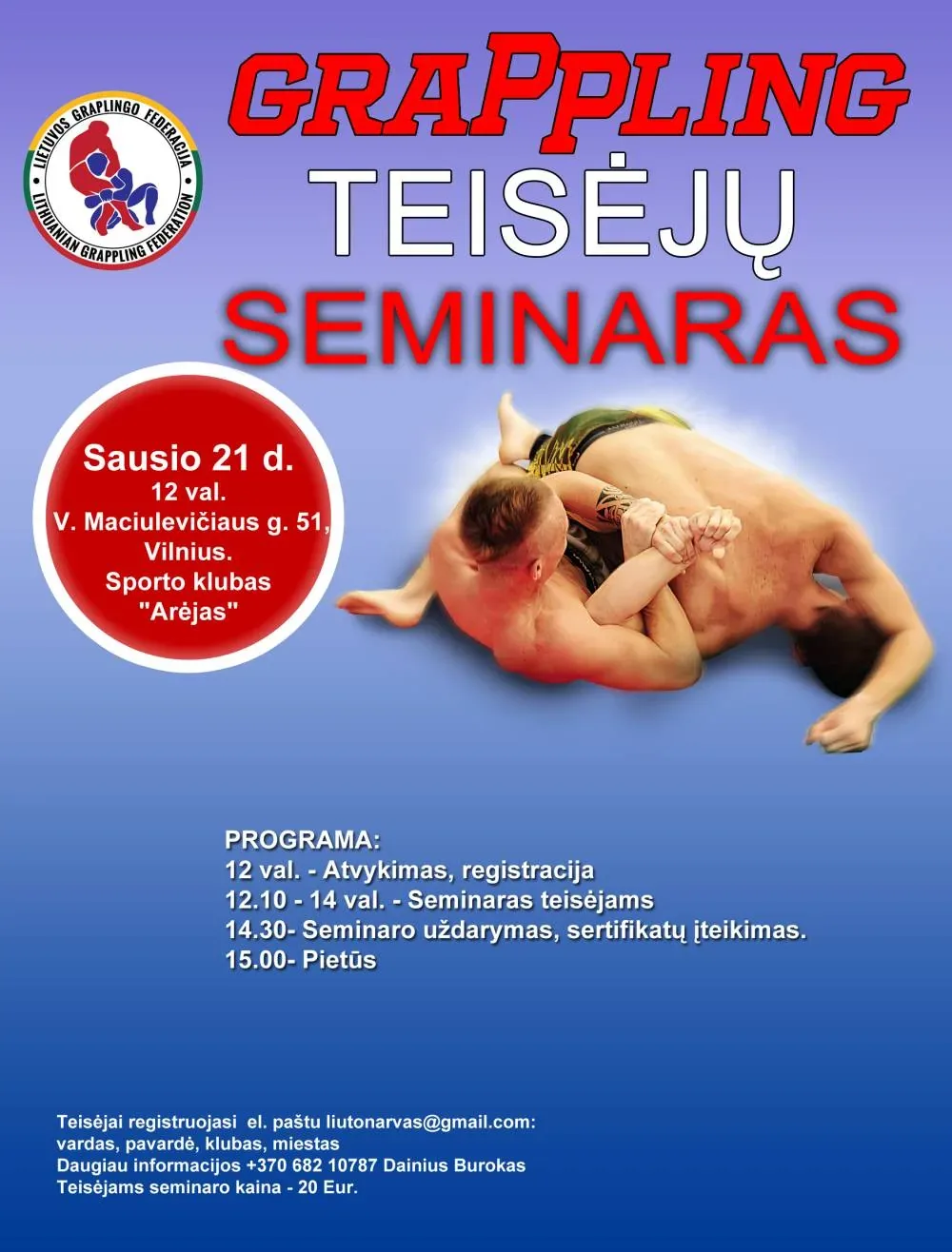 LGF seminaras teisėjams