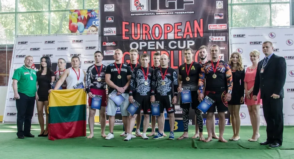 Lietuvių rezultatai Europos graplingo taurės turnyre Lenkijoje
