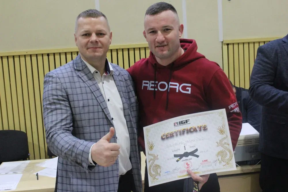 Lietuvos graplingo čempionate – 1 dano juodas diržas