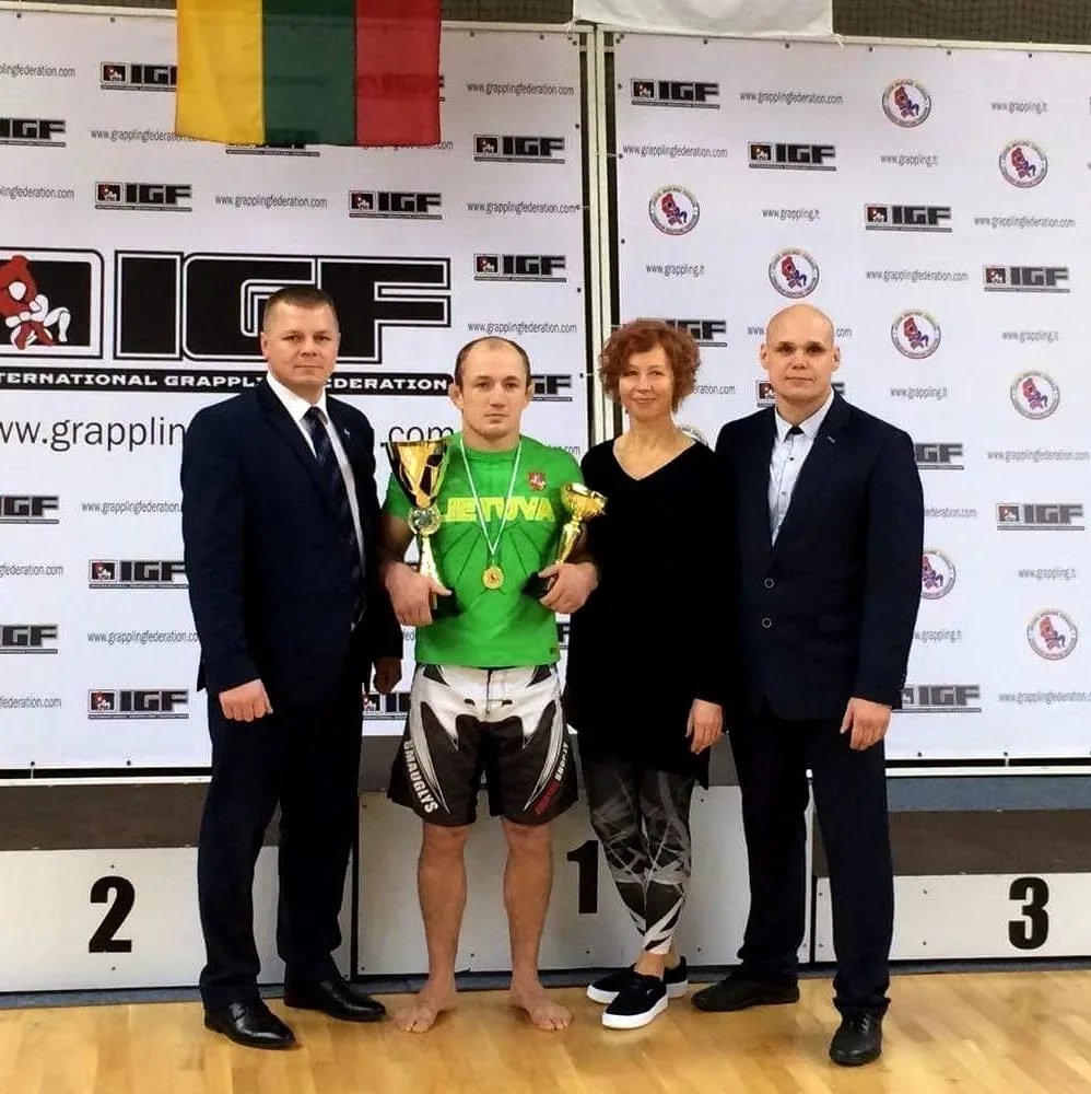 Lietuvos graplingo čempionate – S. Greičichos pergalė
