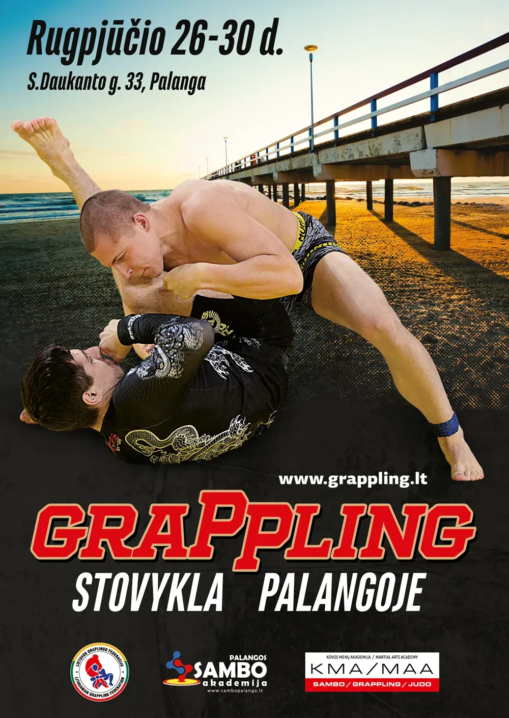 TARPTAUTINĖ GRAPPLING SPORTO STOVYKLA