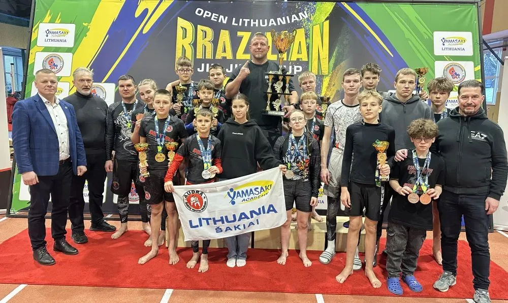 Vilniuje įvyko Lietuvos atviras braziliško džiudžitsu taurės čempionatas