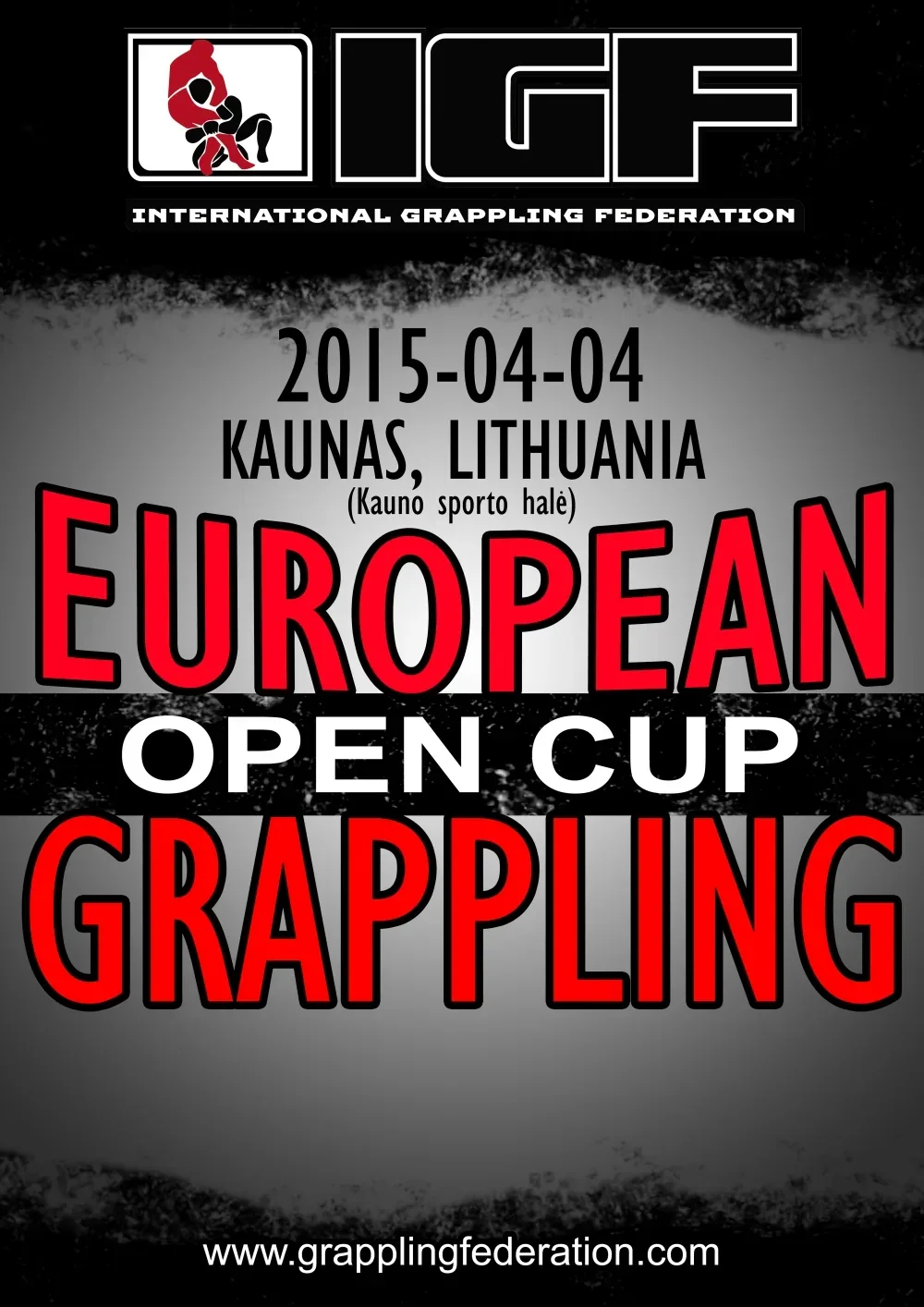 LIETUVOS ATVIRAS GRAPPLING IMTYNIŲ ČEMPIONATAS - plakatas