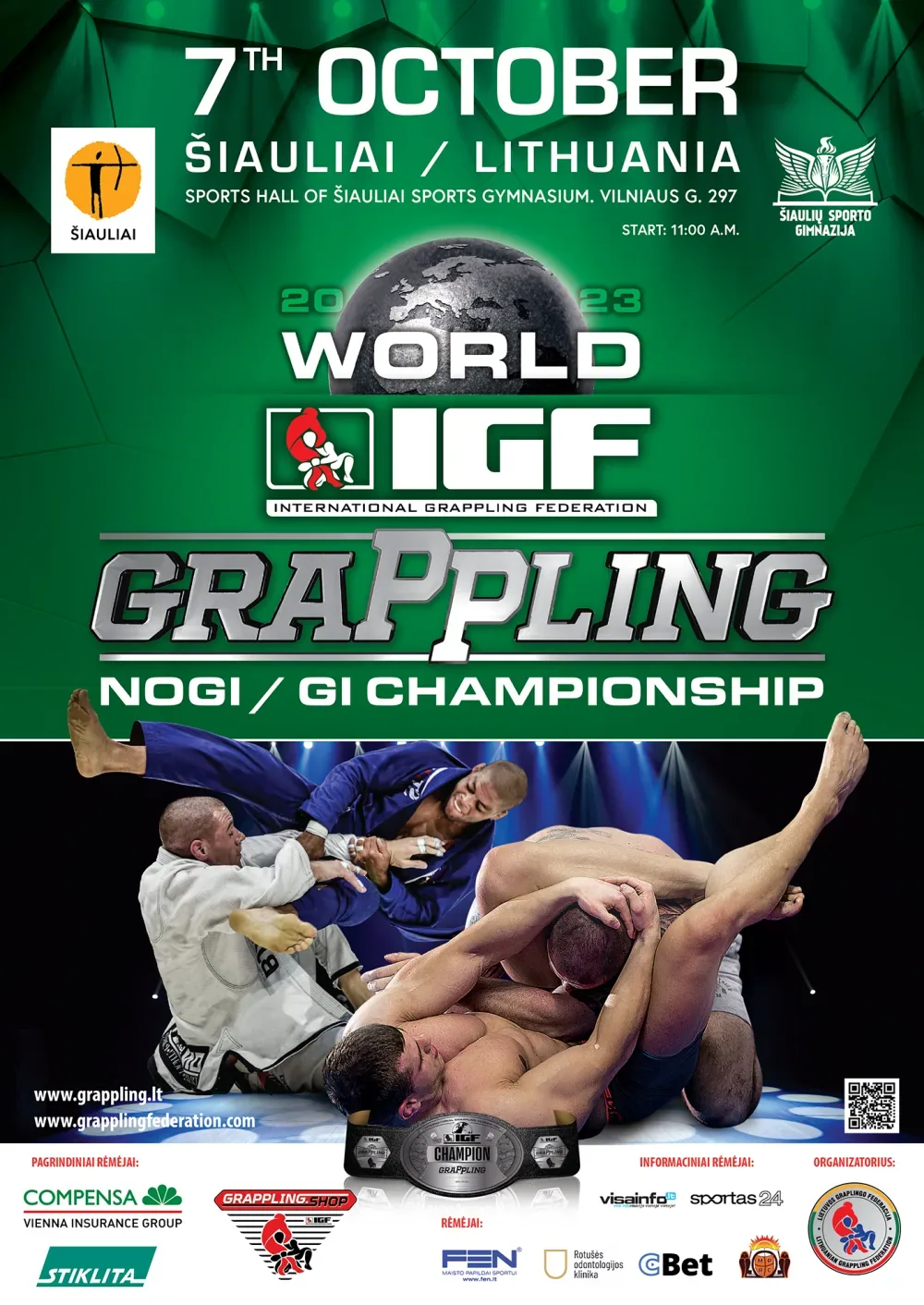 WORLD GRAPPLING CHAMPIONSHIP - plakatas